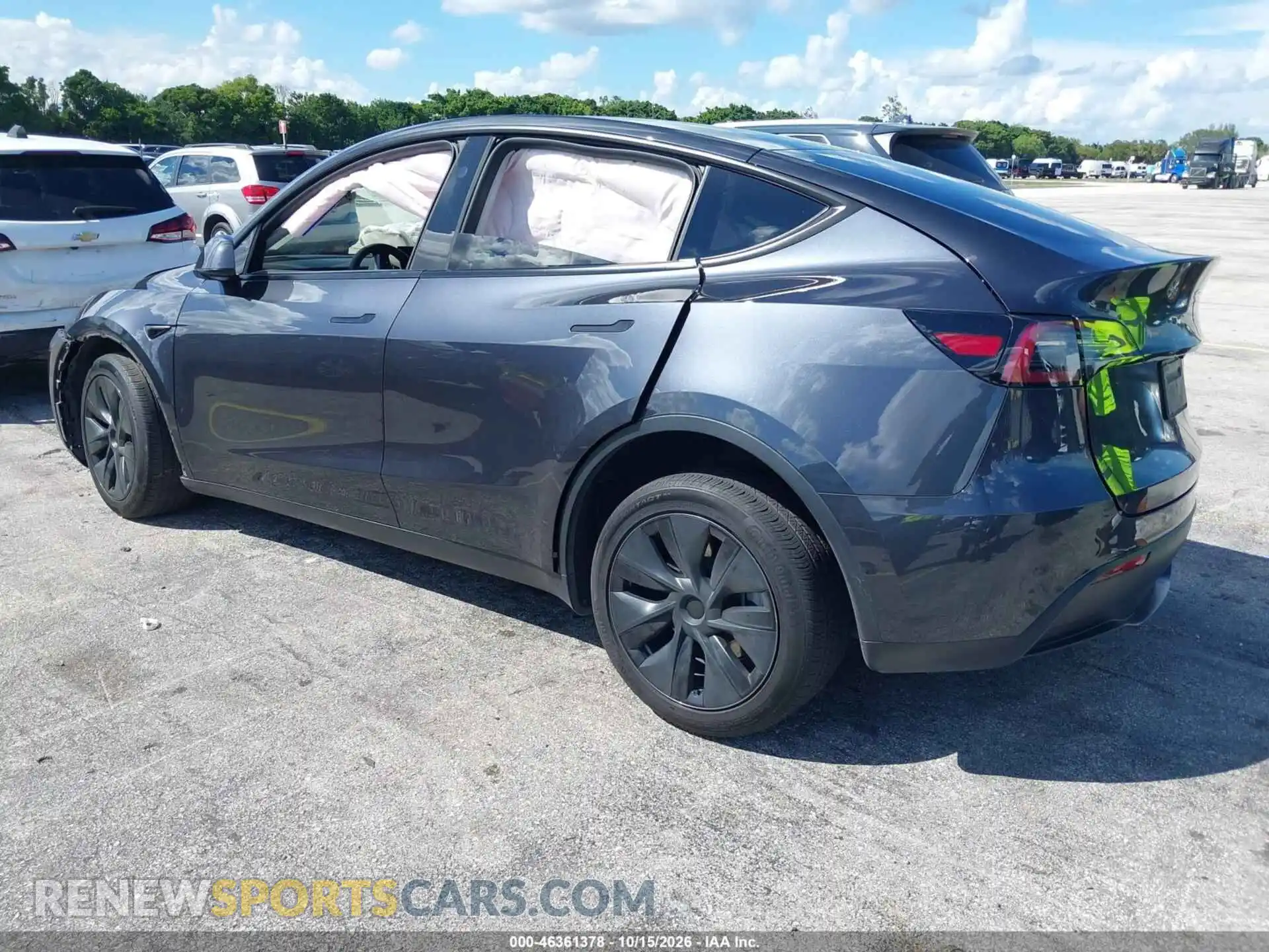 3 Фотография поврежденного автомобиля 7SAYGDED9SA373611 TESLA MODEL Y 2025
