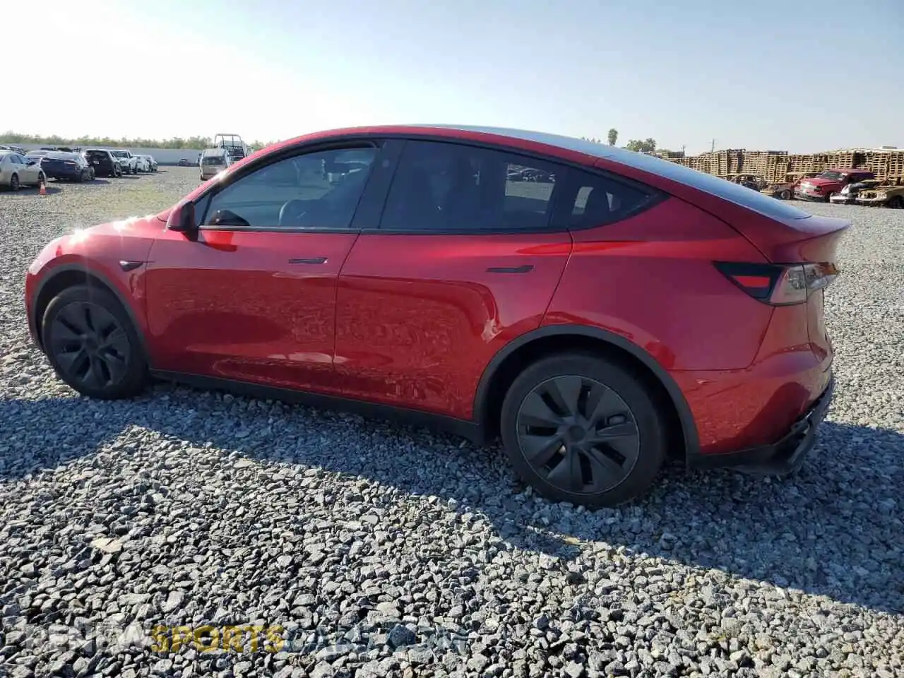2 Photograph of a damaged car 7SAYGDED9SF236851 TESLA MODEL Y 2025