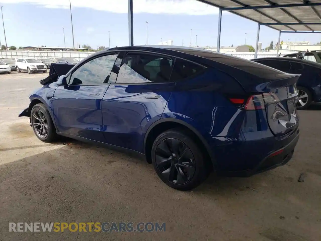 2 Photograph of a damaged car 7SAYGDED9SF246277 TESLA MODEL Y 2025