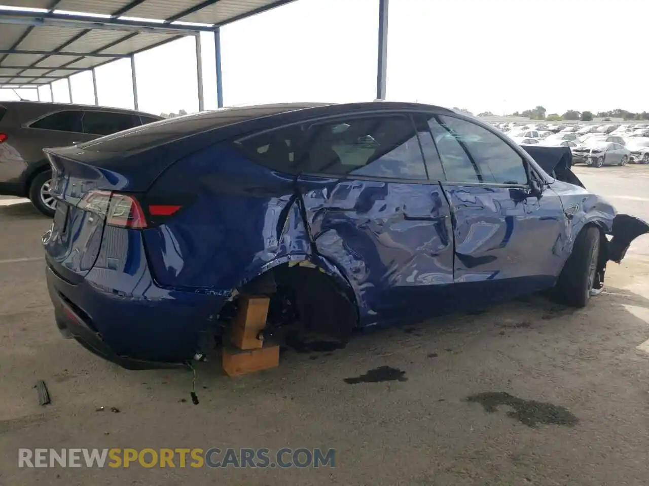 3 Photograph of a damaged car 7SAYGDED9SF246277 TESLA MODEL Y 2025