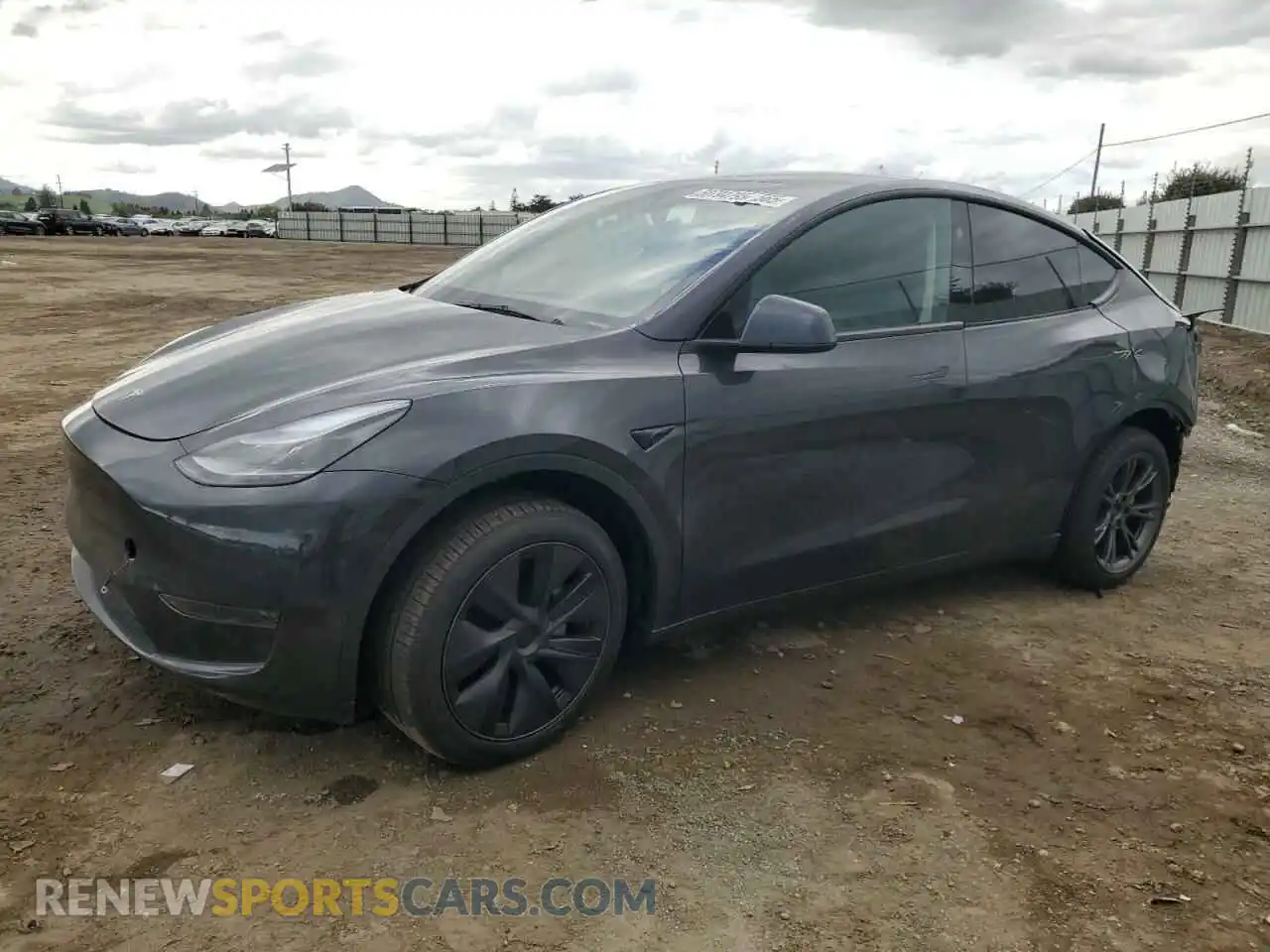 1 Photograph of a damaged car 7SAYGDED9SF256291 TESLA MODEL Y 2025
