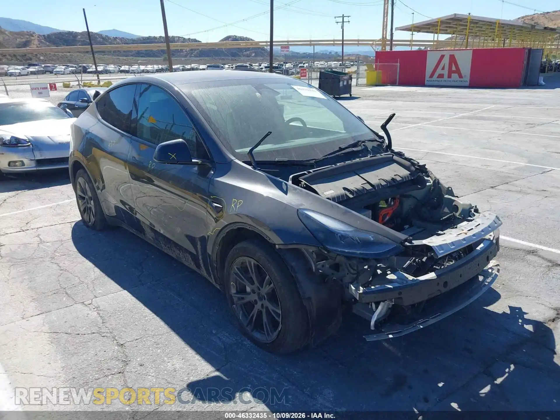 1 fotografías del automóvil dañado 7SAYGDED9SF313346 TESLA MODEL Y 2025