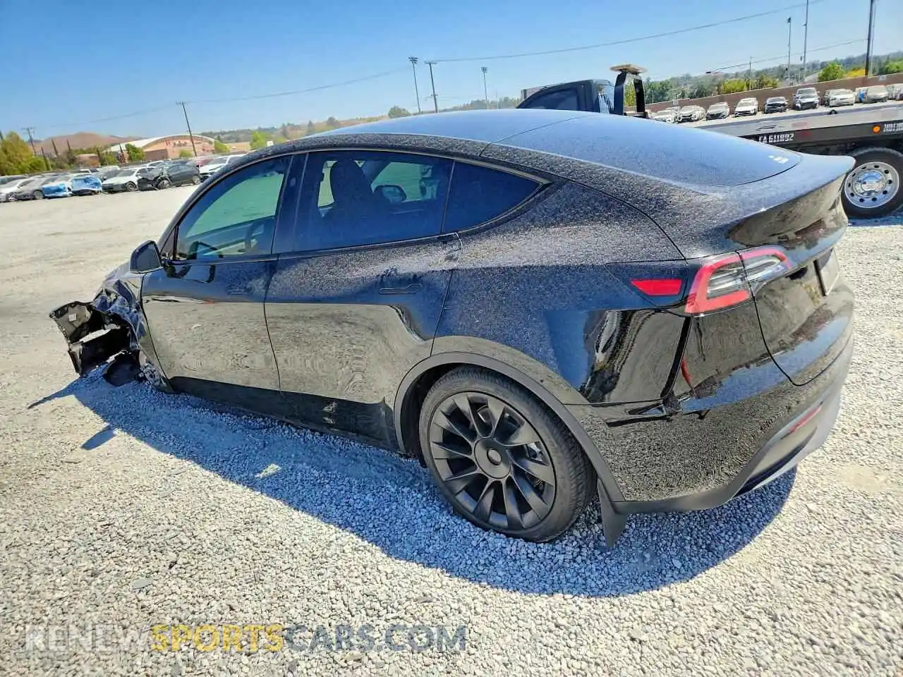 2 Photograph of a damaged car 7SAYGDED9SF321706 TESLA MODEL Y 2025