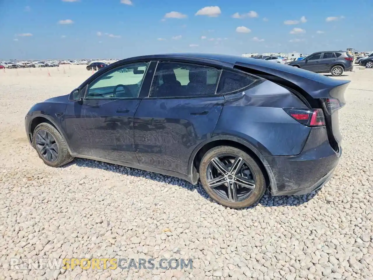 2 Photograph of a damaged car 7SAYGDEDXSA342416 TESLA MODEL Y 2025