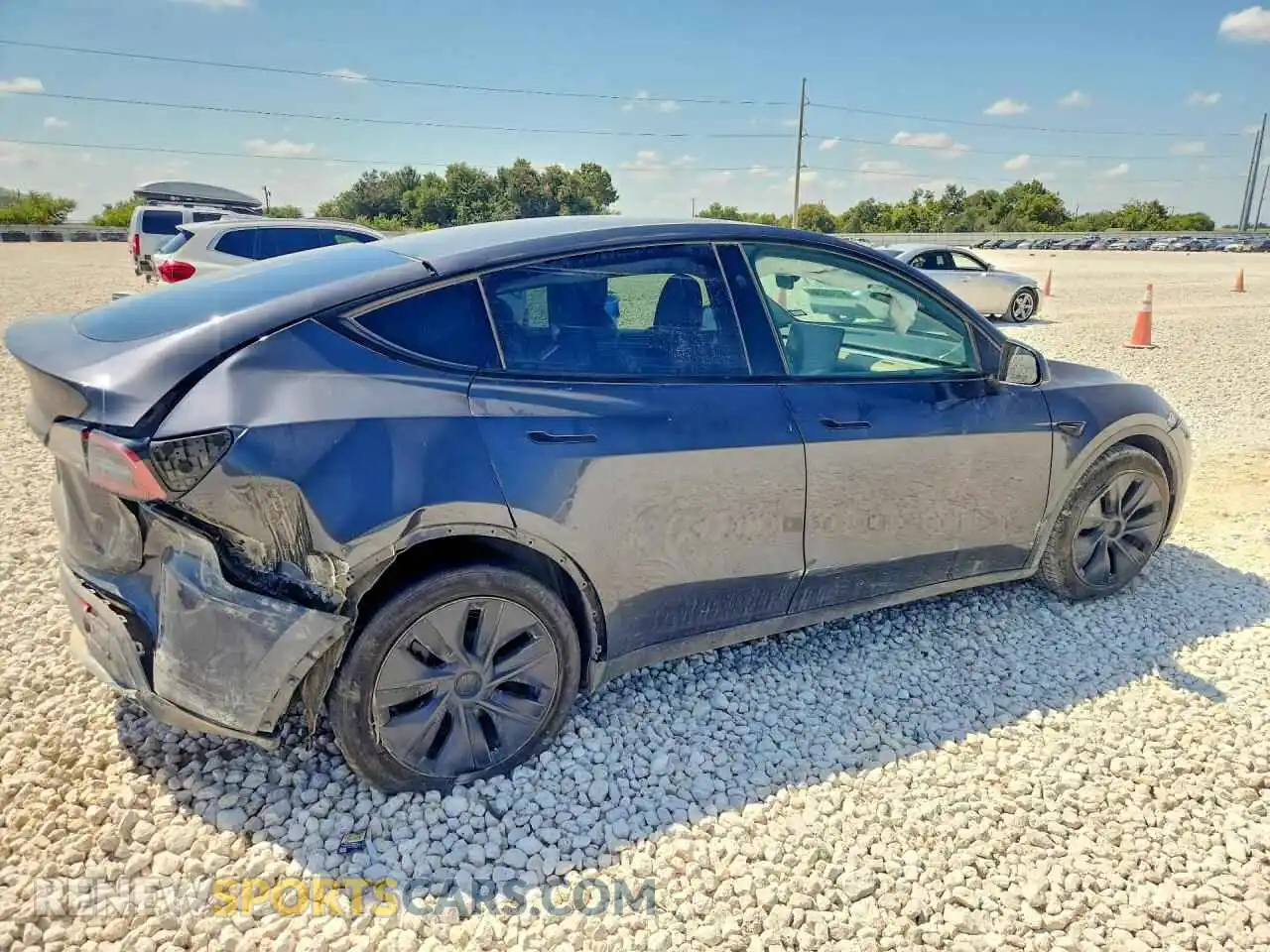 3 Photograph of a damaged car 7SAYGDEDXSA342416 TESLA MODEL Y 2025