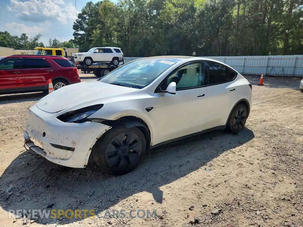 1 fotografías del automóvil dañado 7SAYGDEDXSA346286 TESLA MODEL Y 2025