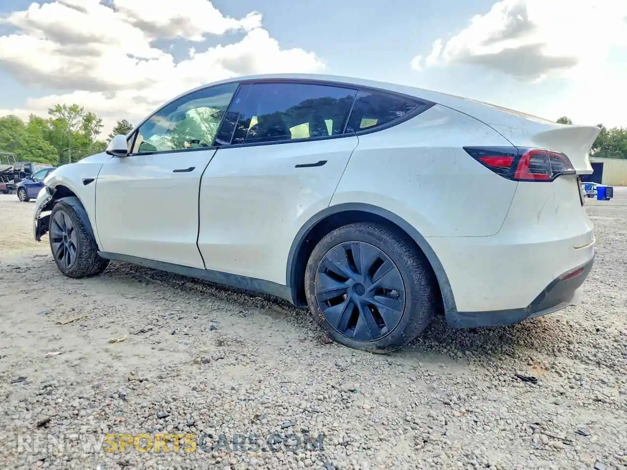 2 fotografías del automóvil dañado 7SAYGDEDXSA346286 TESLA MODEL Y 2025