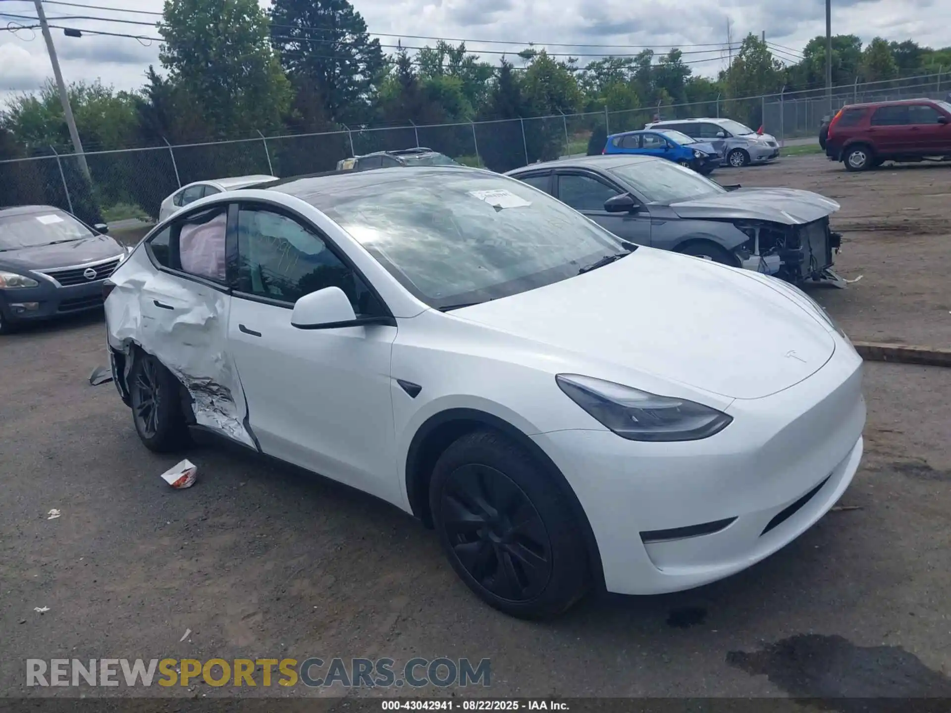 1 fotografías del automóvil dañado 7SAYGDEDXSA361547 TESLA MODEL Y 2025
