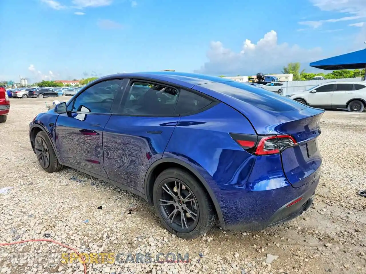 2 Фотография поврежденного автомобиля 7SAYGDEDXSF226832 TESLA MODEL Y 2025