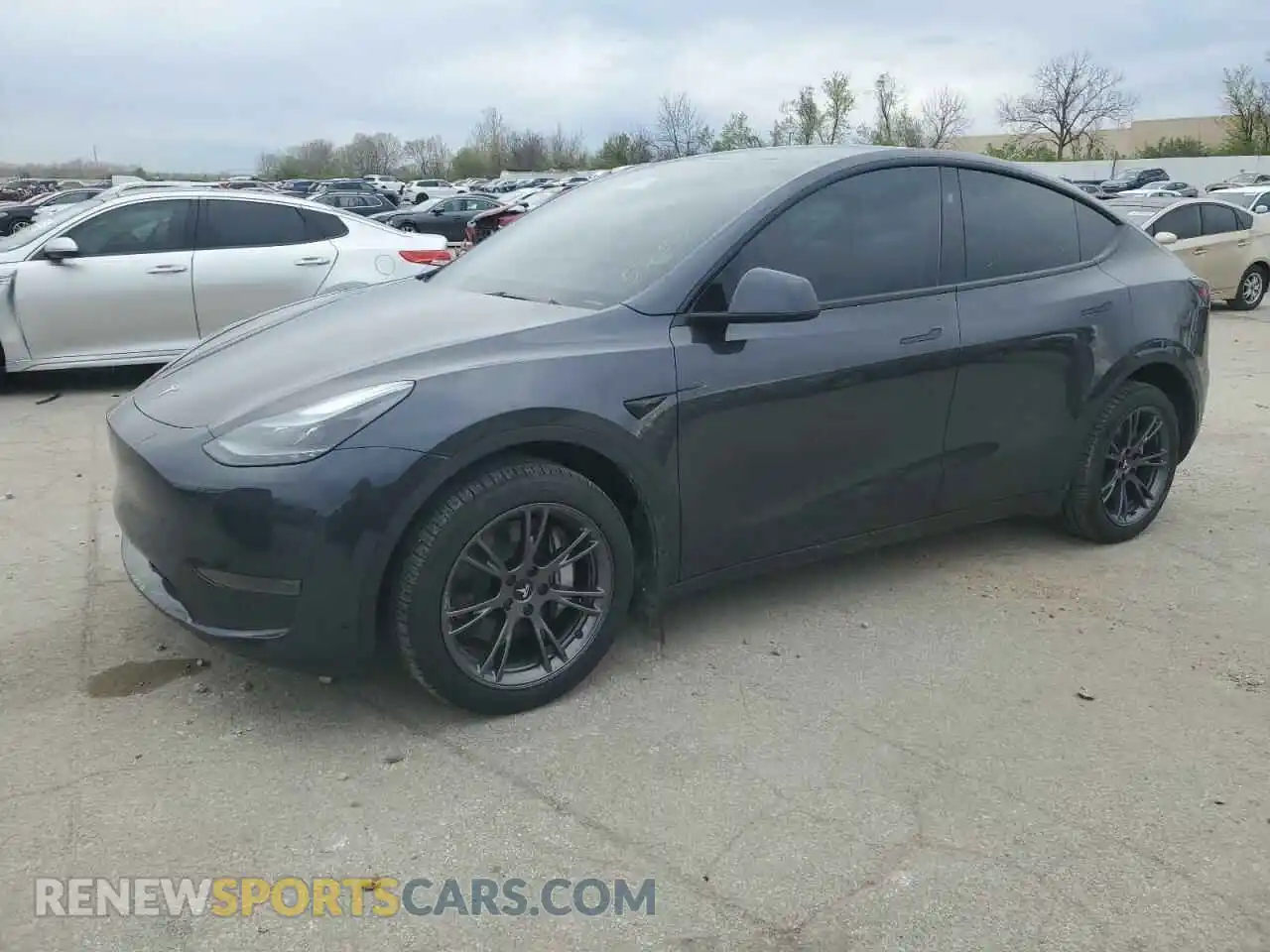 1 Photograph of a damaged car 7SAYGDEDXSF230668 TESLA MODEL Y 2025