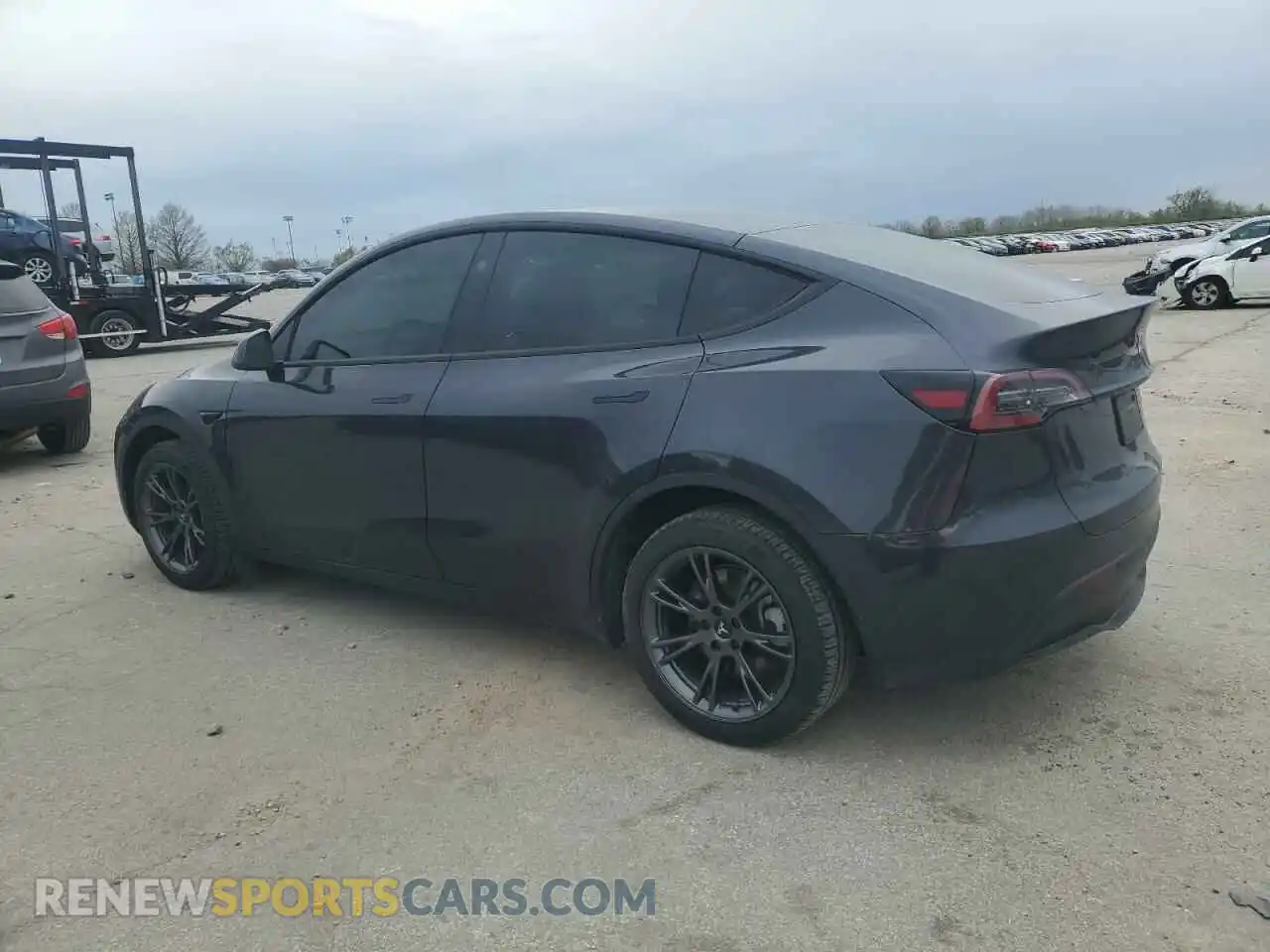 2 Photograph of a damaged car 7SAYGDEDXSF230668 TESLA MODEL Y 2025