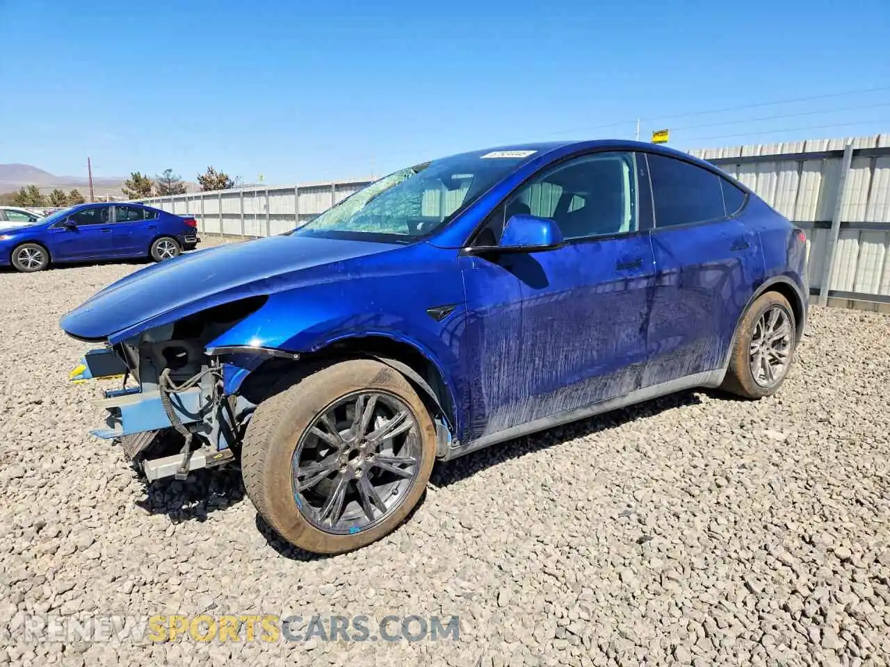 1 fotografías del automóvil dañado 7SAYGDEDXSF232565 TESLA MODEL Y 2025