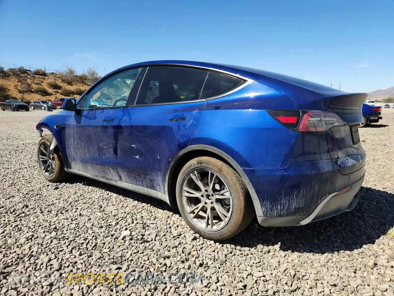2 fotografías del automóvil dañado 7SAYGDEDXSF232565 TESLA MODEL Y 2025