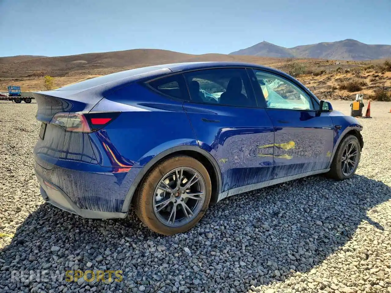3 fotografías del automóvil dañado 7SAYGDEDXSF232565 TESLA MODEL Y 2025
