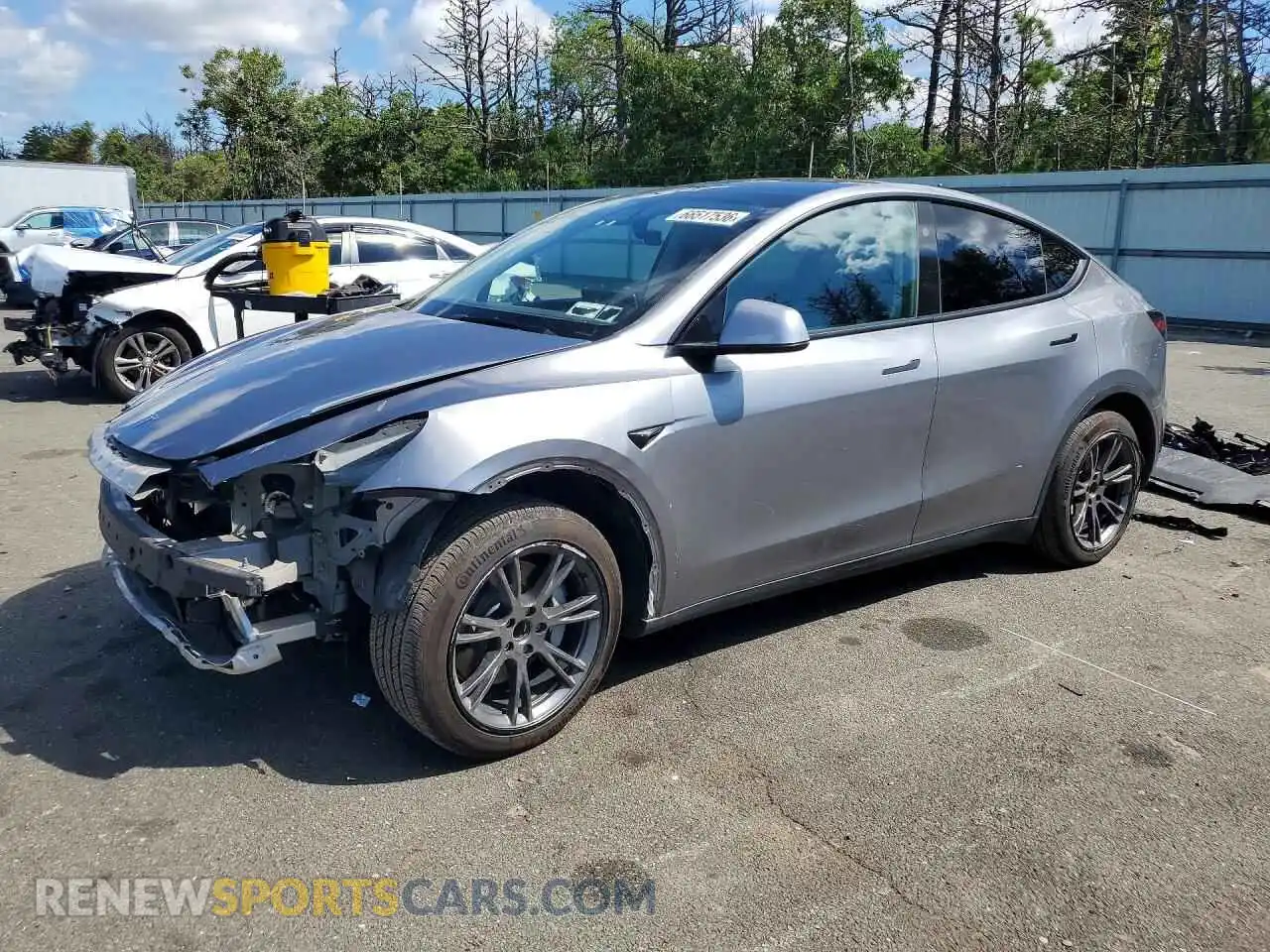 1 fotografías del automóvil dañado 7SAYGDEDXSF266120 TESLA MODEL Y 2025