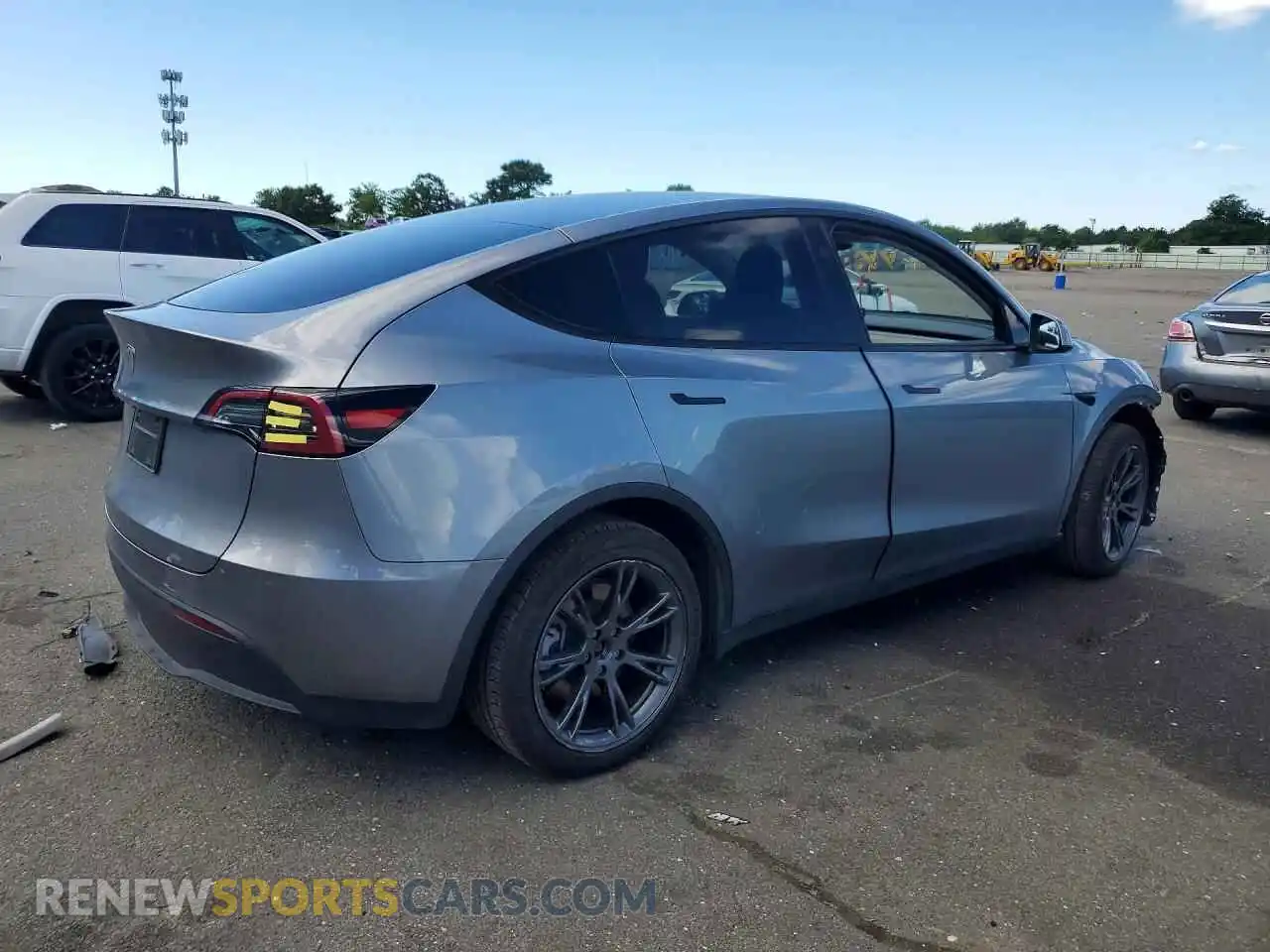 3 fotografías del automóvil dañado 7SAYGDEDXSF266120 TESLA MODEL Y 2025