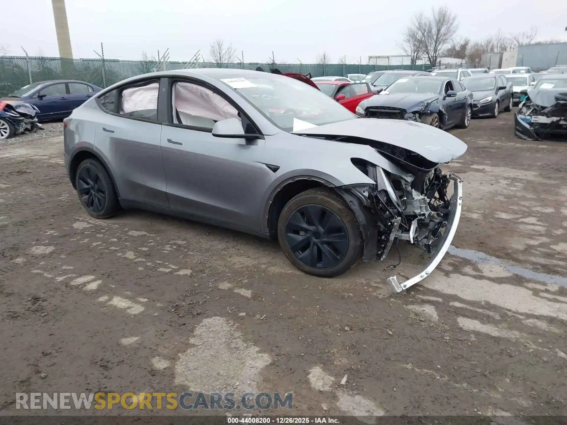 1 Photograph of a damaged car 7SAYGDEE0SA338433 TESLA MODEL Y 2025