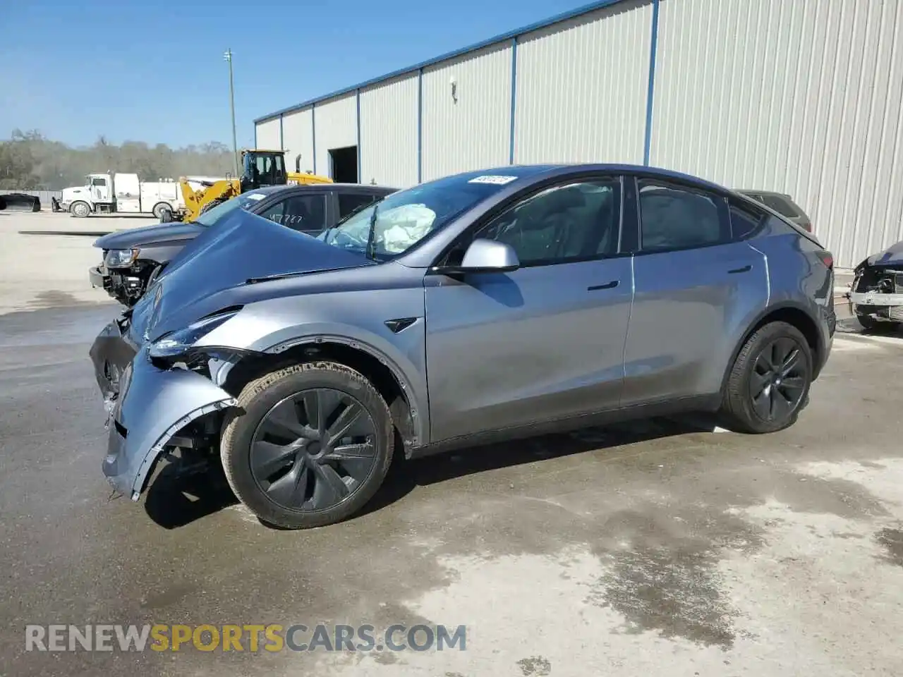 1 Photograph of a damaged car 7SAYGDEE0SA350114 TESLA MODEL Y 2025