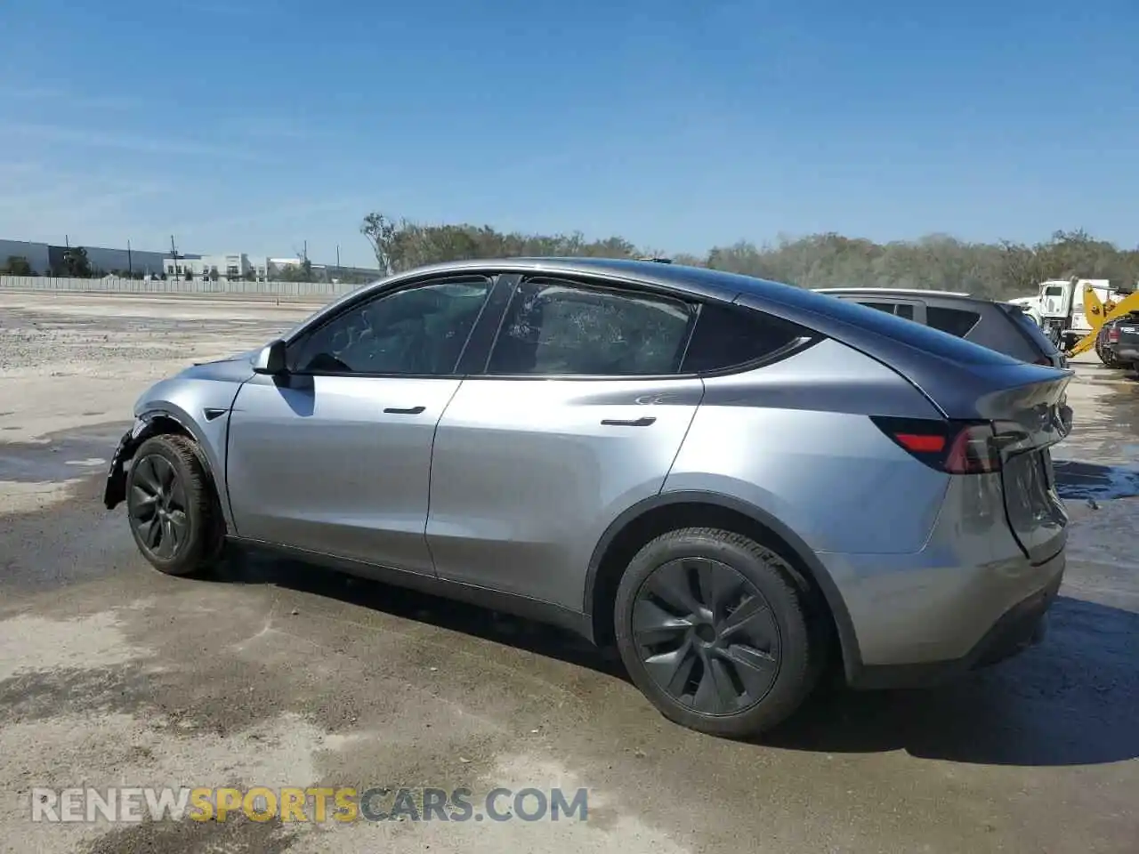 2 Photograph of a damaged car 7SAYGDEE0SA350114 TESLA MODEL Y 2025
