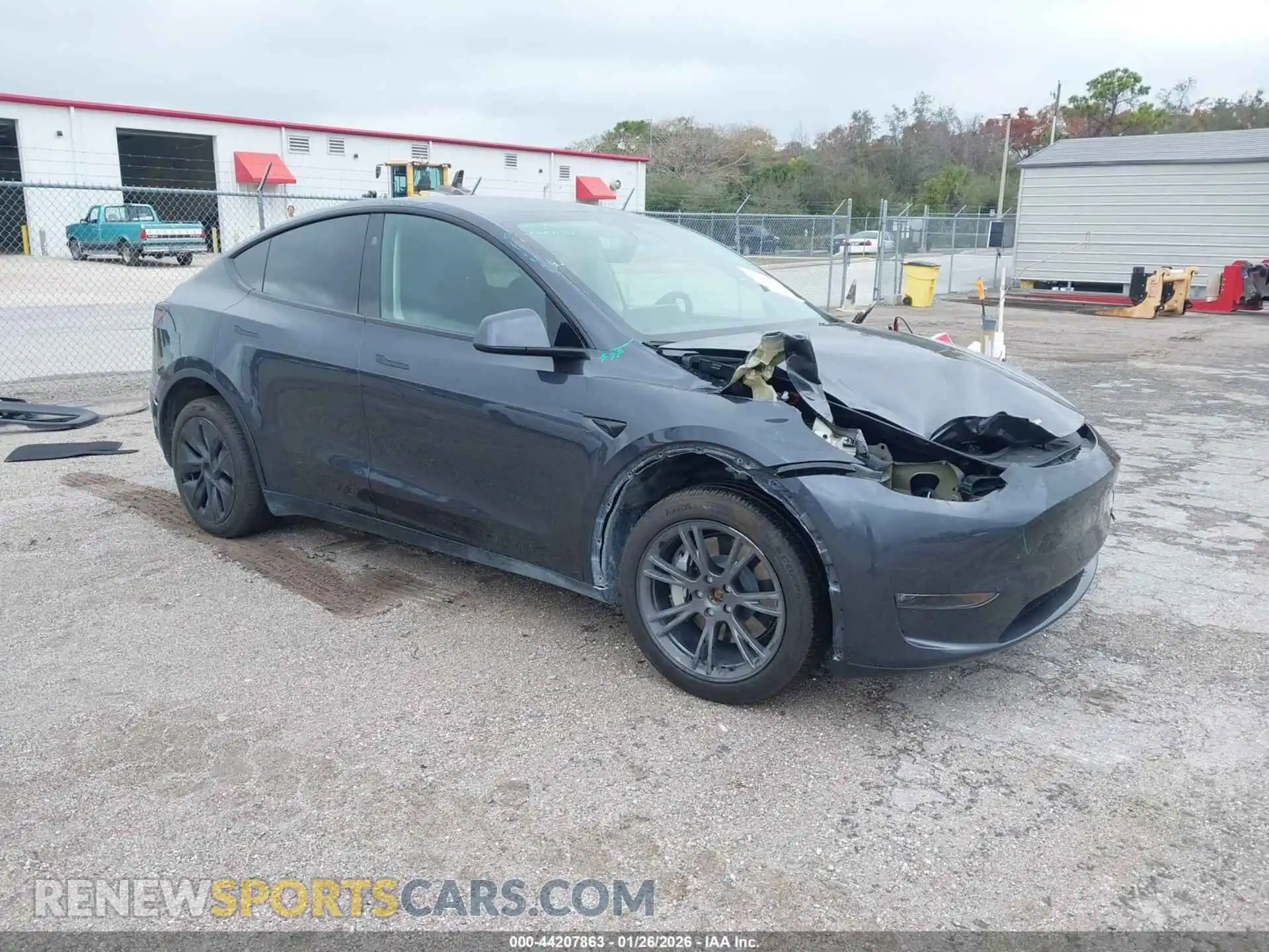 1 Photograph of a damaged car 7SAYGDEE0SA354468 TESLA MODEL Y 2025