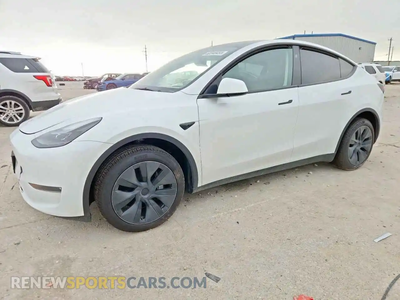 1 Фотография поврежденного автомобиля 7SAYGDEE0SA371898 TESLA MODEL Y 2025