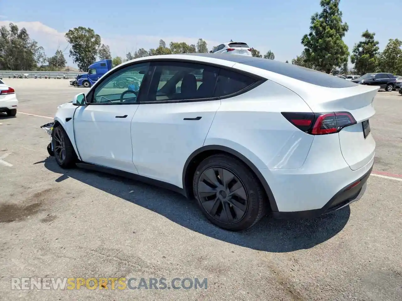2 Фотография поврежденного автомобиля 7SAYGDEE0SF245513 TESLA MODEL Y 2025