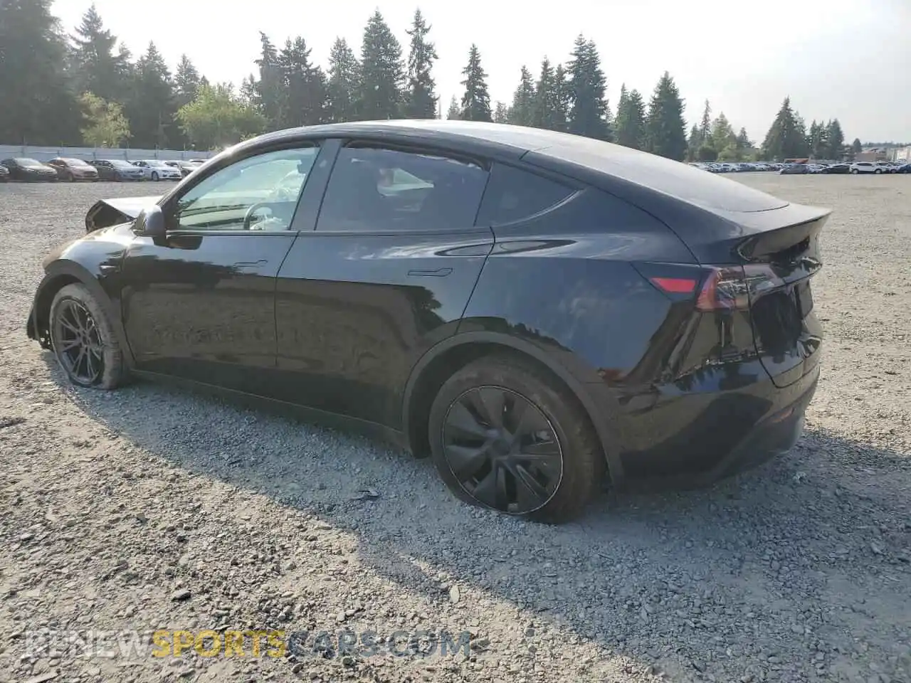 2 Photograph of a damaged car 7SAYGDEE0SF282934 TESLA MODEL Y 2025