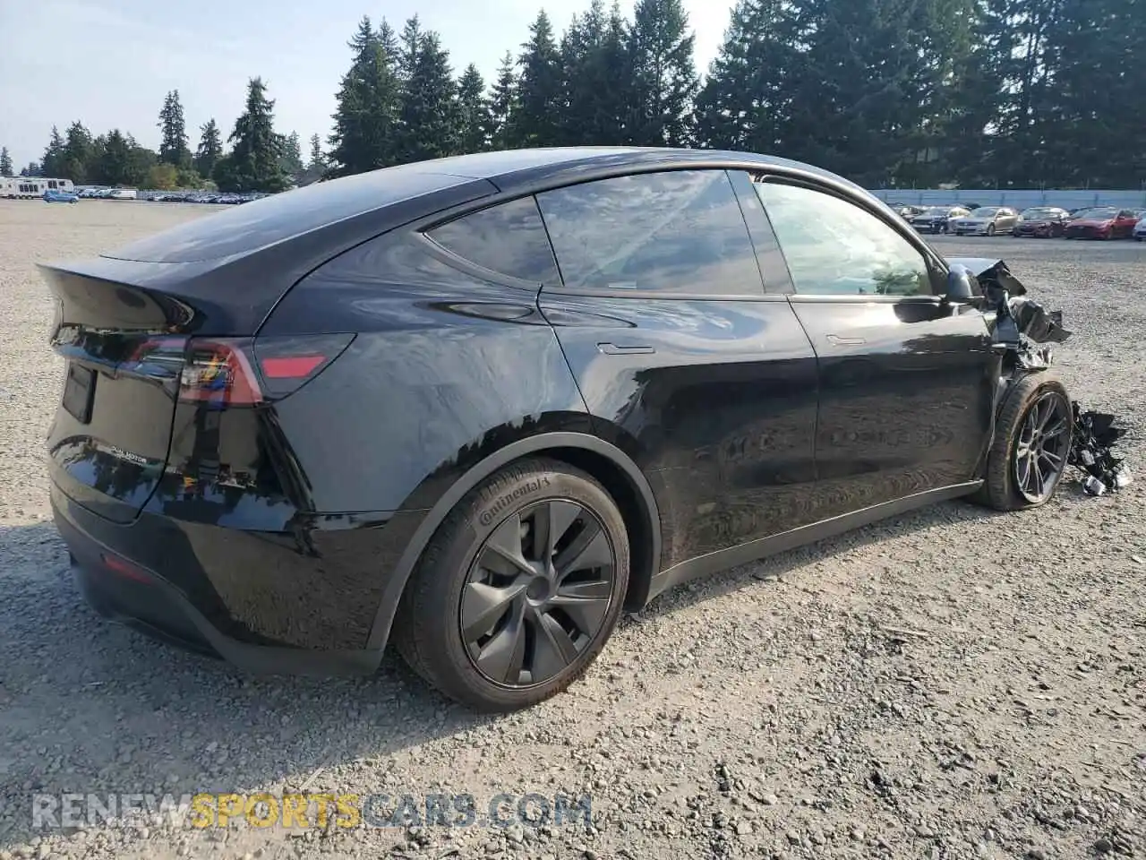 3 Photograph of a damaged car 7SAYGDEE0SF282934 TESLA MODEL Y 2025