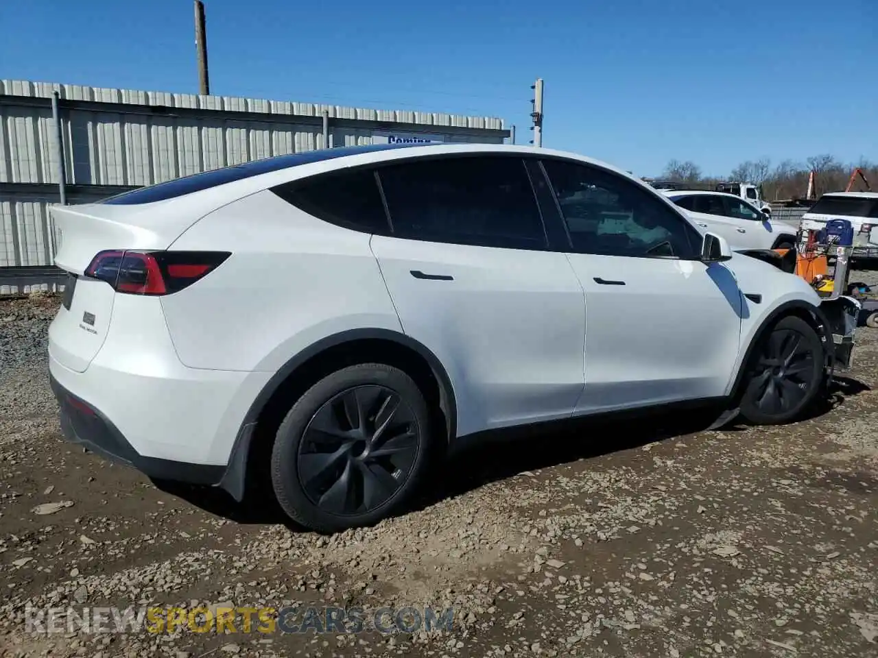 3 Photograph of a damaged car 7SAYGDEE1SA341695 TESLA MODEL Y 2025