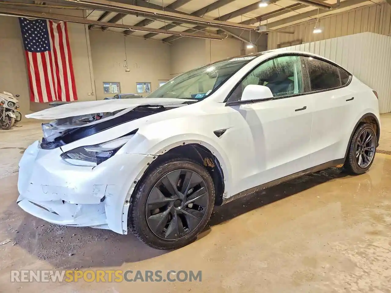 1 Фотография поврежденного автомобиля 7SAYGDEE1SA355564 TESLA MODEL Y 2025