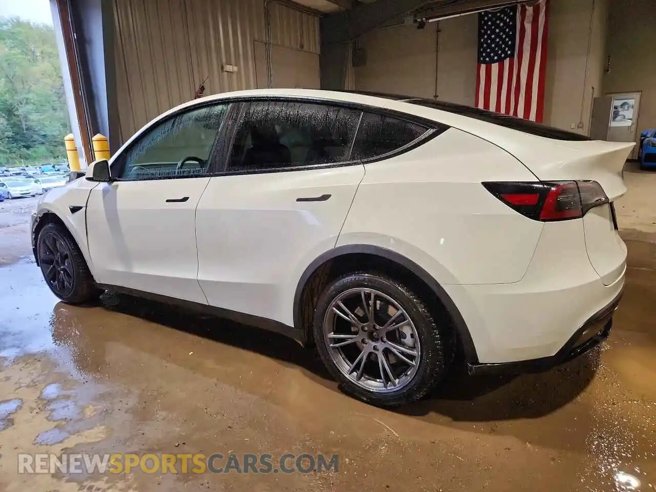 2 Фотография поврежденного автомобиля 7SAYGDEE1SA355564 TESLA MODEL Y 2025