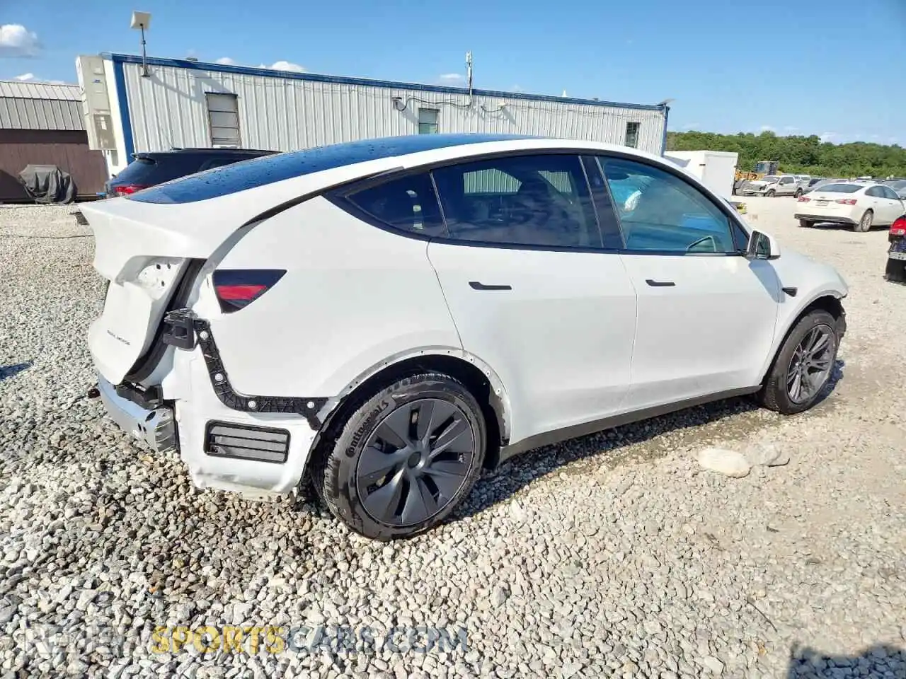3 Photograph of a damaged car 7SAYGDEE1SA358979 TESLA MODEL Y 2025