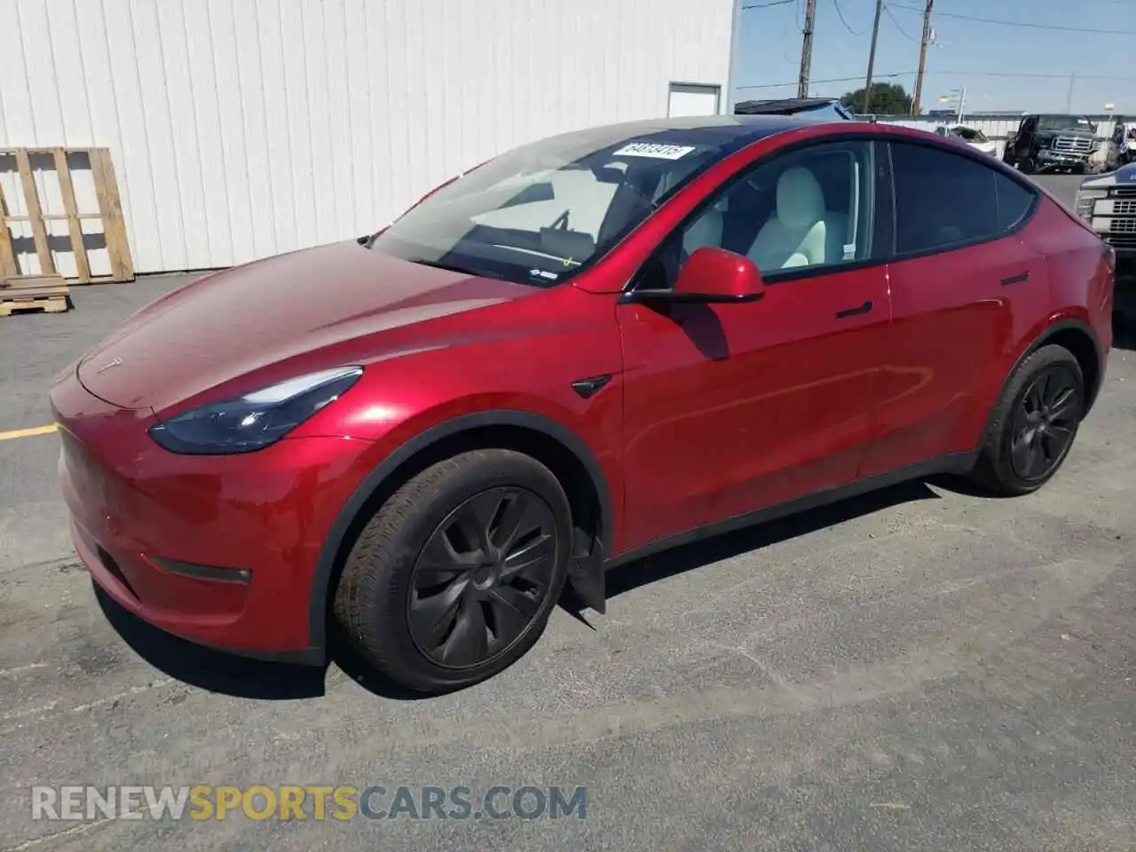 1 Photograph of a damaged car 7SAYGDEE1SF250803 TESLA MODEL Y 2025