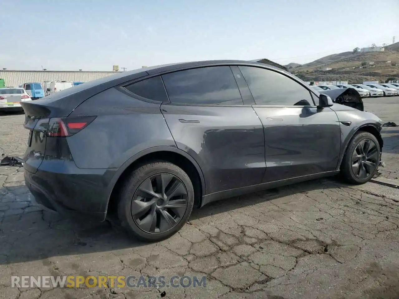 3 Photograph of a damaged car 7SAYGDEE1SF283655 TESLA MODEL Y 2025
