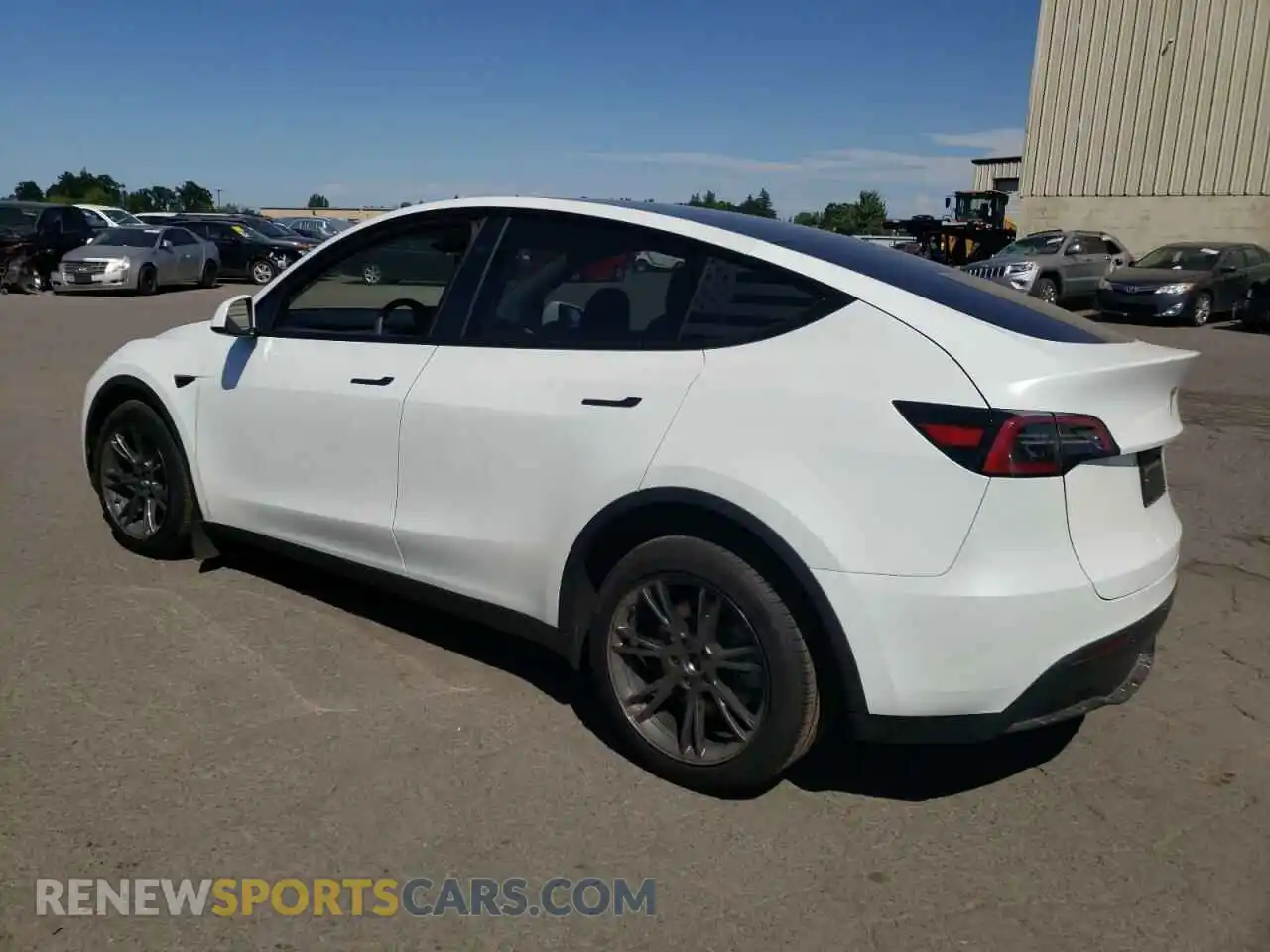 2 Фотография поврежденного автомобиля 7SAYGDEE1SF286586 TESLA MODEL Y 2025