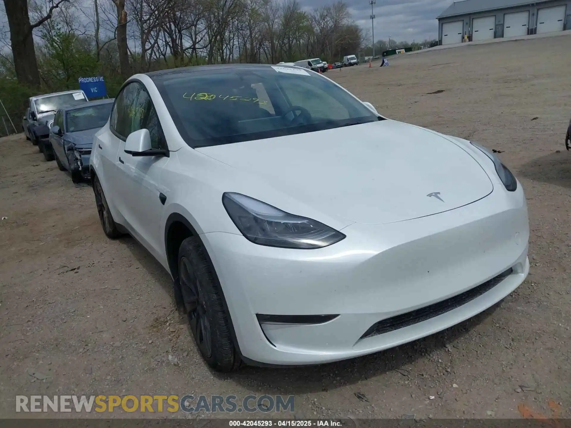 1 Photograph of a damaged car 7SAYGDEE1SF296292 TESLA MODEL Y 2025