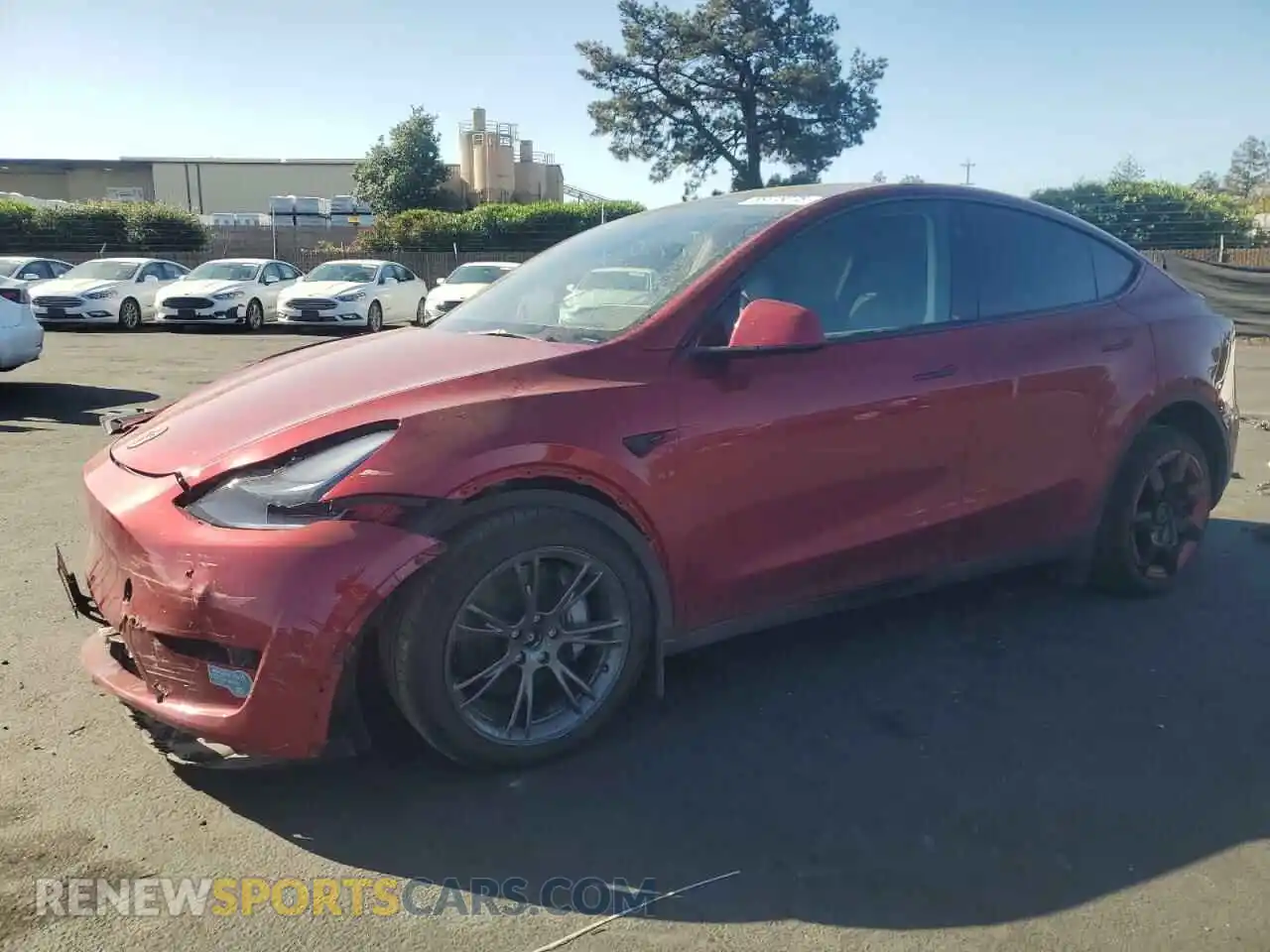 1 Photograph of a damaged car 7SAYGDEE1SF300325 TESLA MODEL Y 2025