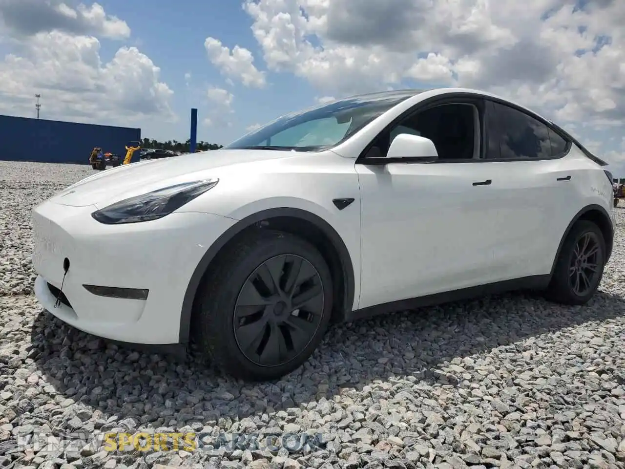 1 Photograph of a damaged car 7SAYGDEE2SA337722 TESLA MODEL Y 2025