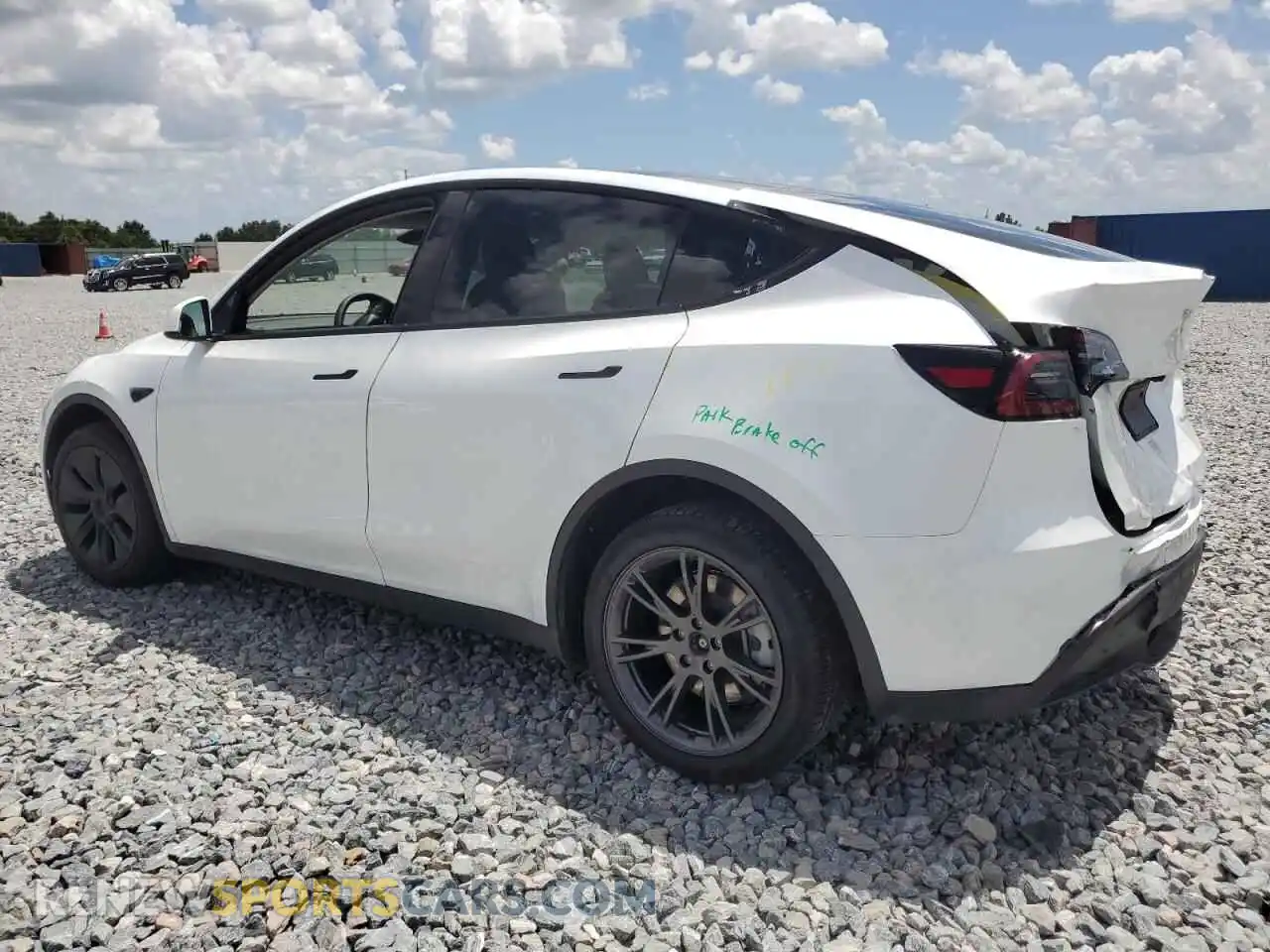 2 Photograph of a damaged car 7SAYGDEE2SA337722 TESLA MODEL Y 2025