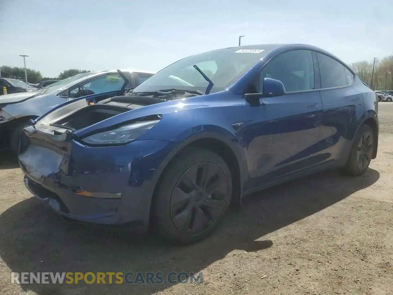 1 Photograph of a damaged car 7SAYGDEE2SF215171 TESLA MODEL Y 2025