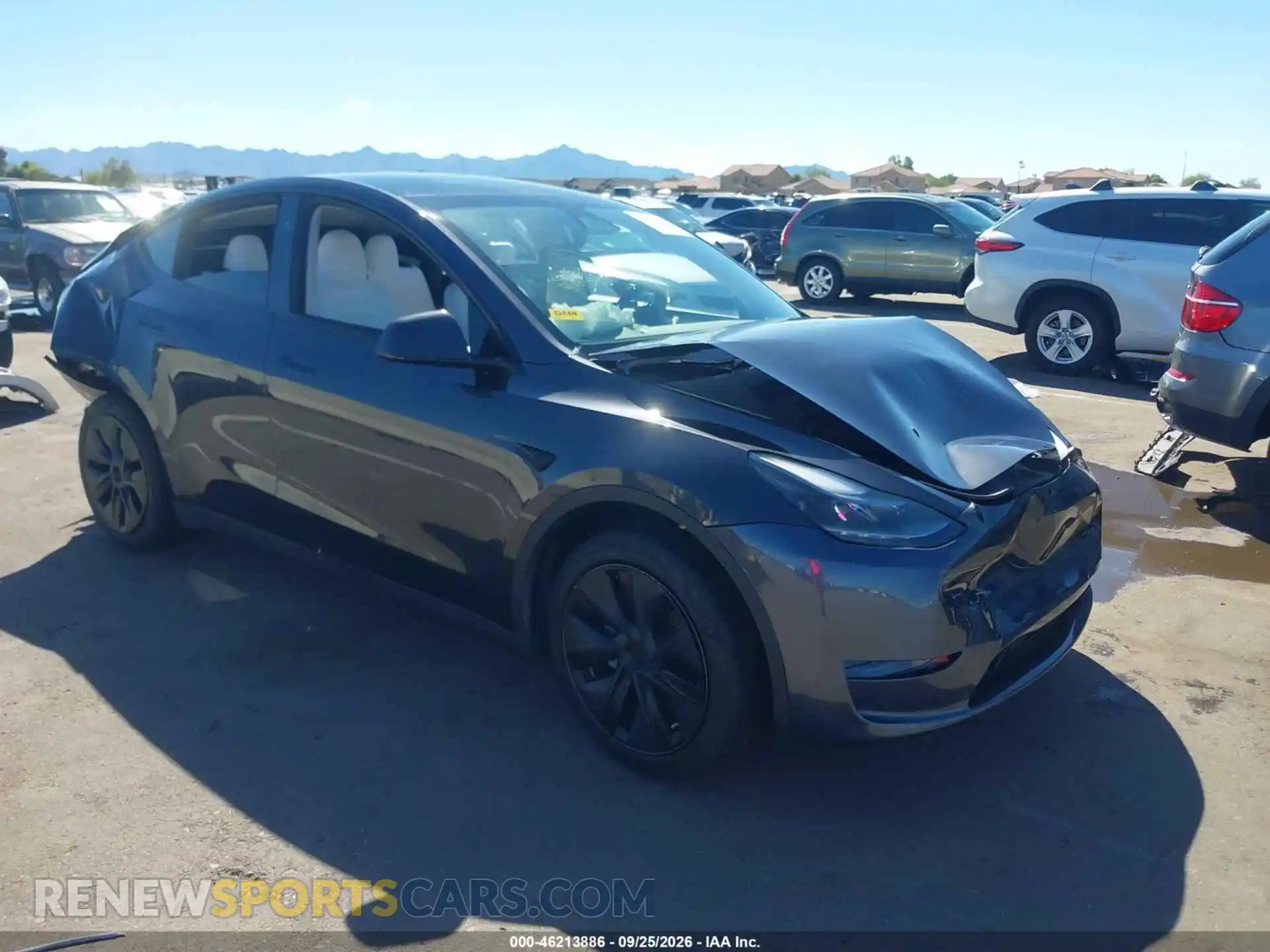 1 Photograph of a damaged car 7SAYGDEE2SF240880 TESLA MODEL Y 2025