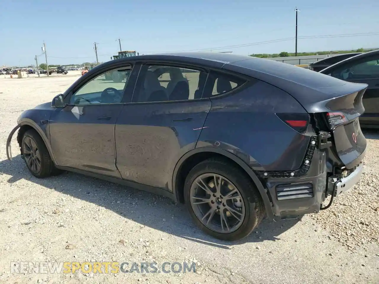 2 Photograph of a damaged car 7SAYGDEE3SA343187 TESLA MODEL Y 2025