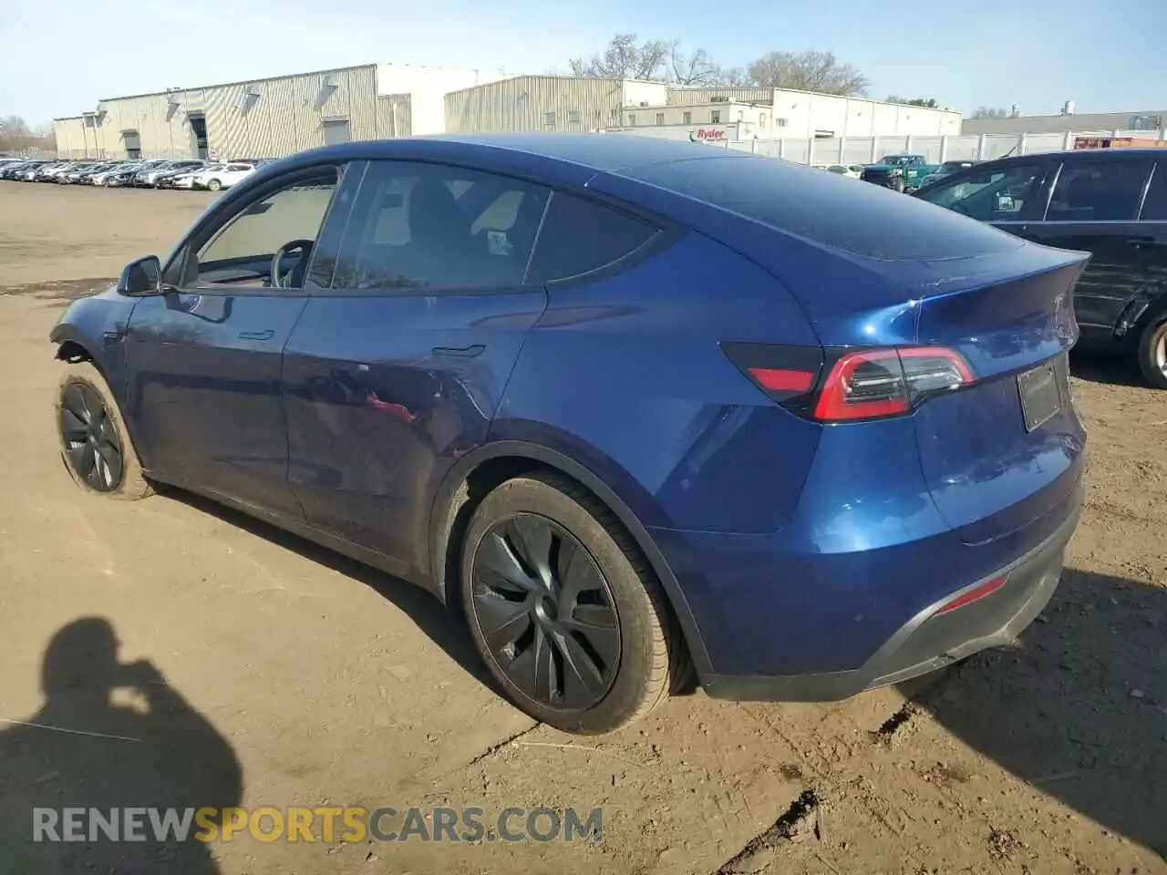 2 Photograph of a damaged car 7SAYGDEE3SA350639 TESLA MODEL Y 2025