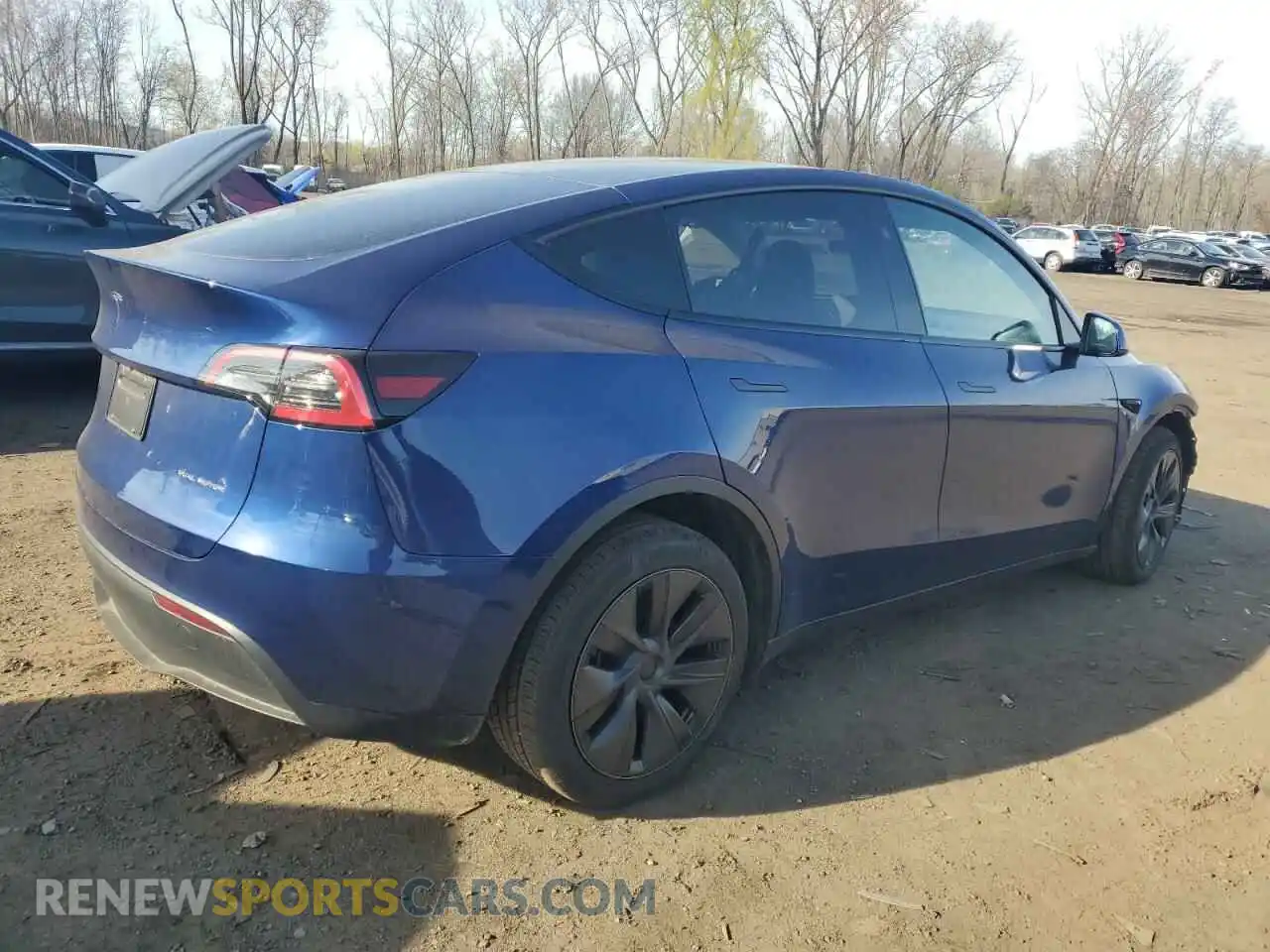 3 Photograph of a damaged car 7SAYGDEE3SA350639 TESLA MODEL Y 2025