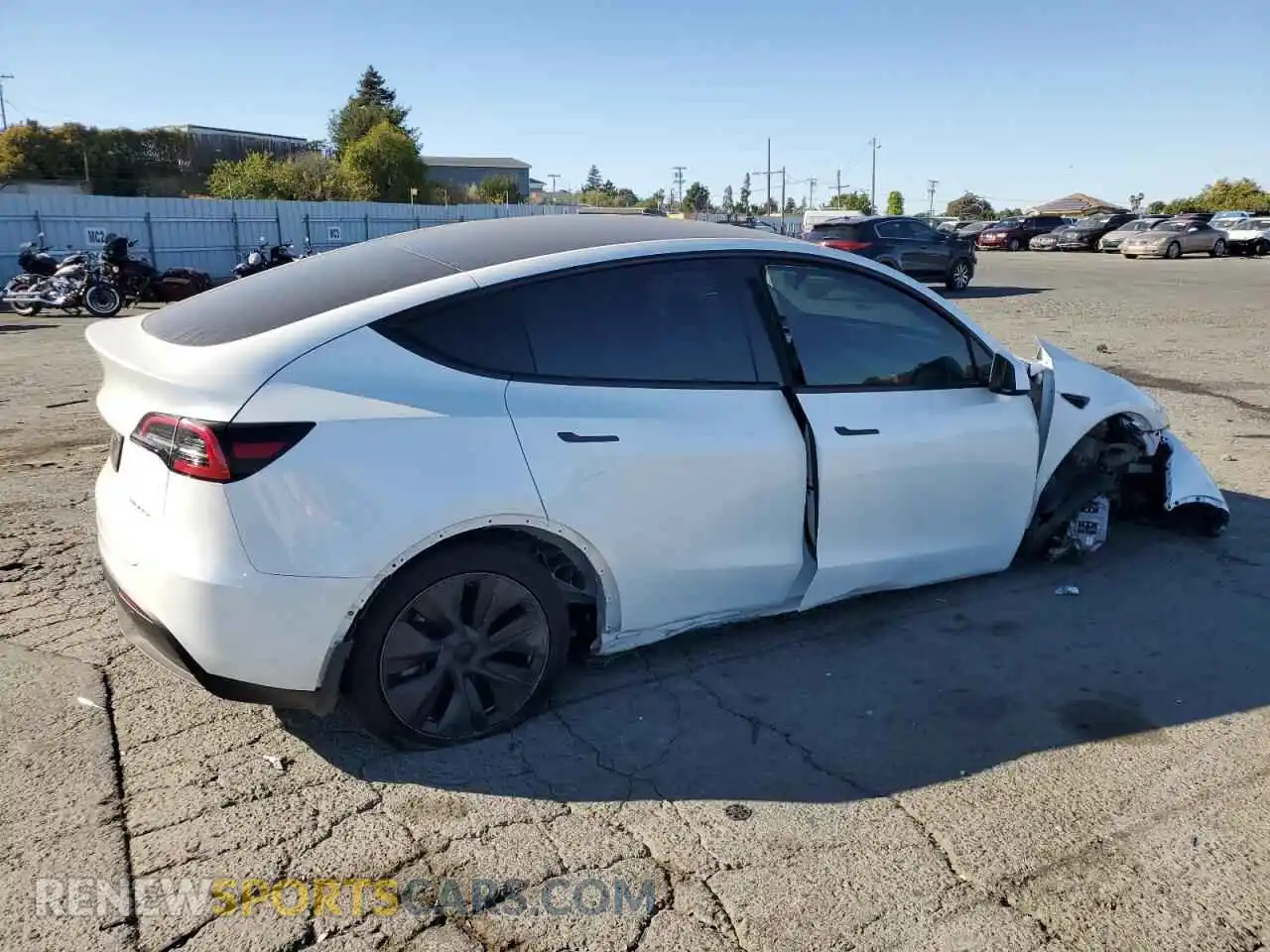 3 Photograph of a damaged car 7SAYGDEE3SF236434 TESLA MODEL Y 2025