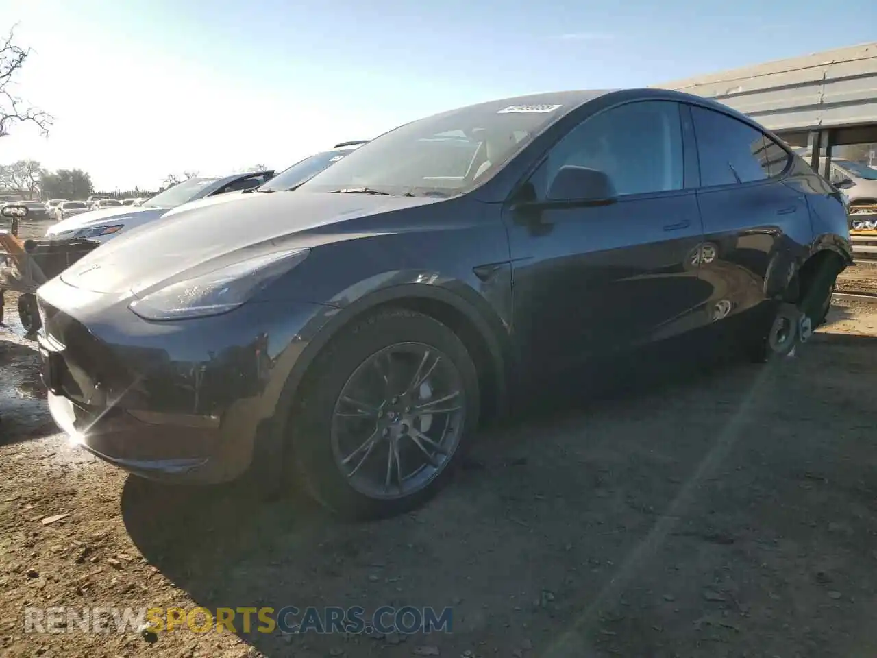 1 Photograph of a damaged car 7SAYGDEE3SF241696 TESLA MODEL Y 2025