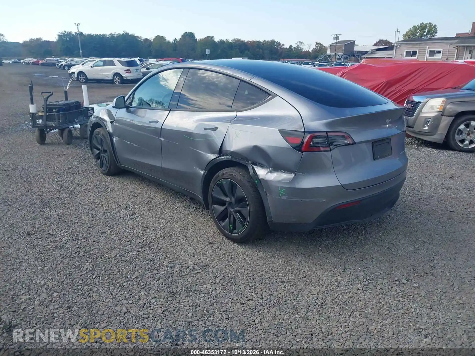 3 Photograph of a damaged car 7SAYGDEE3SF285763 TESLA MODEL Y 2025