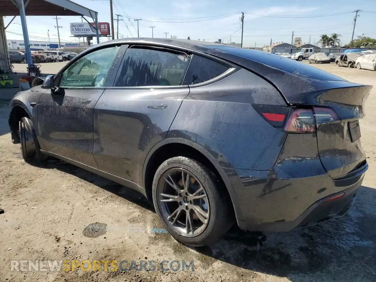2 Photograph of a damaged car 7SAYGDEE3SF307261 TESLA MODEL Y 2025