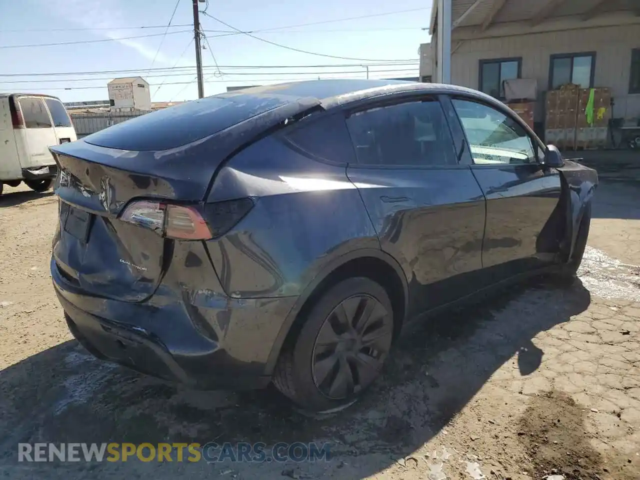 3 Photograph of a damaged car 7SAYGDEE3SF307261 TESLA MODEL Y 2025