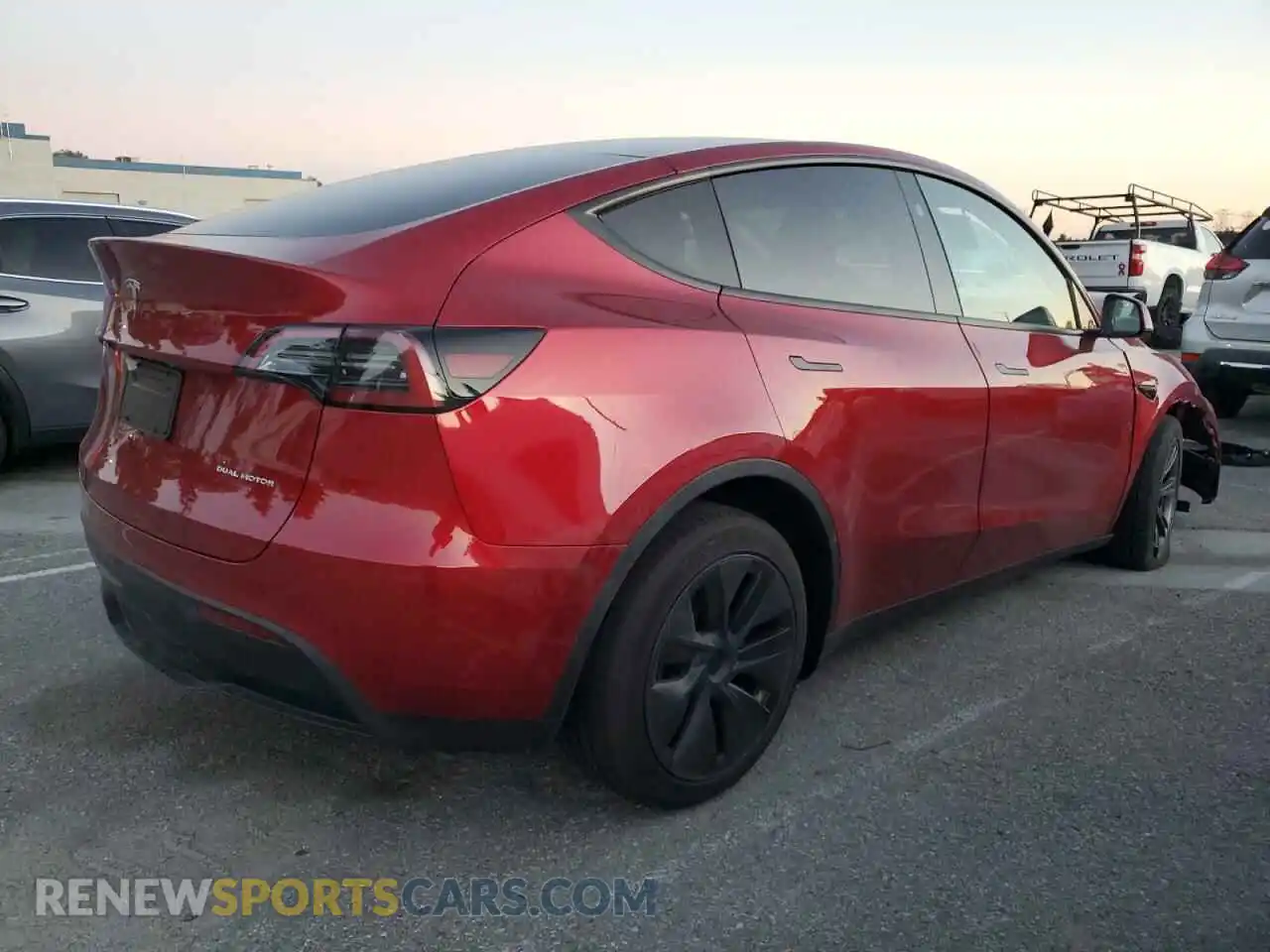 3 Photograph of a damaged car 7SAYGDEE4SF218265 TESLA MODEL Y 2025